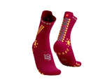 Compressport Pro Racing Socks V4.0 Trail Persian Red/Orange