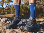 Compressport Pro Racing Socks V4.0 Trail Soladite/Fluo Blue