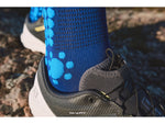 Compressport Pro Racing Socks V4.0 Trail Soladite/Fluo Blue
