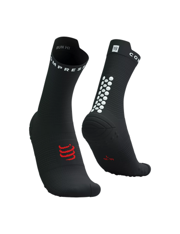 Compressport Pro Racing Socks V4.0 Run High Black/White