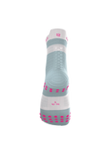 Compressport Pro Racing Socks V4.0 Run High - Ether/Neon Pink