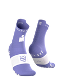 Compressport Pro Racing Socks V4.0 Run High Ironman 2026 - Jacaranda/White