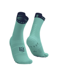 Compressport Pro Racing Socks v4.0 Run High - Shell Blue/Purple