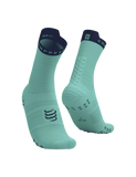 Compressport Pro Racing Socks v4.0 Run High - Shell Blue/Purple