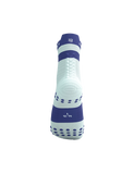 Compressport Pro Racing Socks V4.0 Run High - Star White/Orient Blue