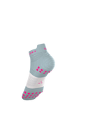Compressport Pro Racing Socks V4.0 Run Low - Ether/Neon Pink