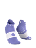 Compressport Pro Racing Socks V4.0 Run Low Ironman 2026 - Jacaranda/White