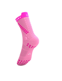 Compressport Pro Racing Socks v4.0 Trail - Begonia/Neon Pink