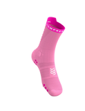 Compressport Pro Racing Socks v4.0 Trail - Begonia/Neon Pink