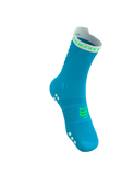 Compressport Pro Racing Socks v4.0 Trail - Norse Blue/Neon Green