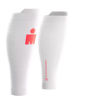 Compressport Calfs R2 Oxygen IRONMAN 2026 - White/Neon Red