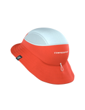 Gorra Compressport Stayfresh Ice Bob - Tigerlily/Star White