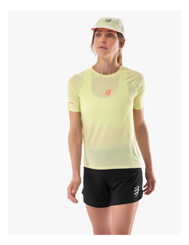 Compressport Trail Racing SS Tshirt W - Shadow Lime