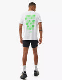Compressport Playera Hombre Running Training IRONMAN 2026 - Neon Green/White