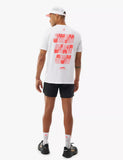 Compressport Playera Hombre Running Training IRONMAN 2026 - White/Neon Red
