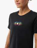Compressport Training SS Tshirt Mujer/ IRONMAN 2026 - Black