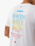 Compressport Training SS Tshirt Mujer/ IRONMAN 2026 - White