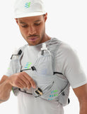 Chaleco Hidratación Compressport® Ultra Run Evo 10 Pack - Gray Violet/Blue-Green
