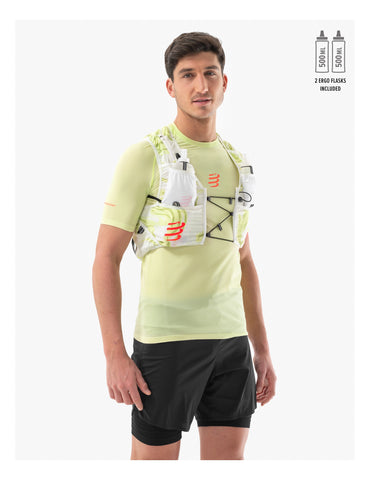 Compressport® Ultra Run Evo 10 Pack New - Sugar/Green Camo