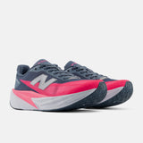 Tenis New Balance Mujer Running FuelCell Rebel V5 - Shadow Blue/Pink Head