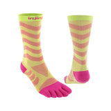 Calcetas deportivas Injinji Women's Ultra Run Crew Melon
