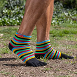 Calcetas Deportivas Injinji Sport | Original | MW | Mini Crew | Rainbow