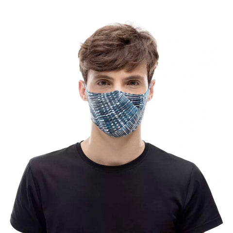 Buff Filter Mask Bluebay